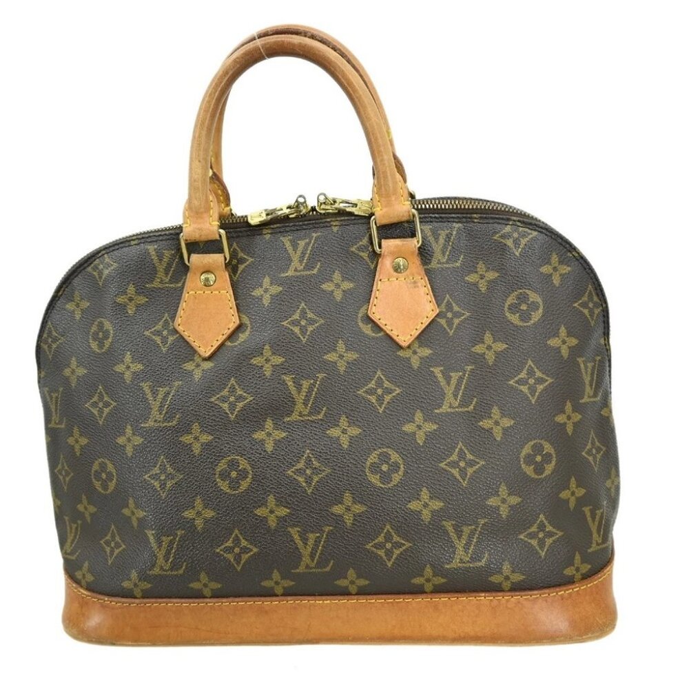 BUYIT LOUIS VUITTON ALMA HANDBAG MONOGRAM M51130 VI0973 YQ05481 - Picture 2 of 12